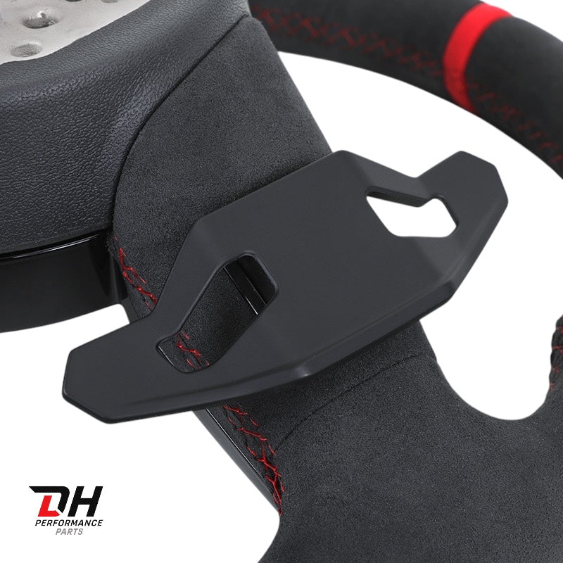 Audi A3/A4/A5/A6/A7/A8 FULL ALCANTARA Stuur 12H Markering