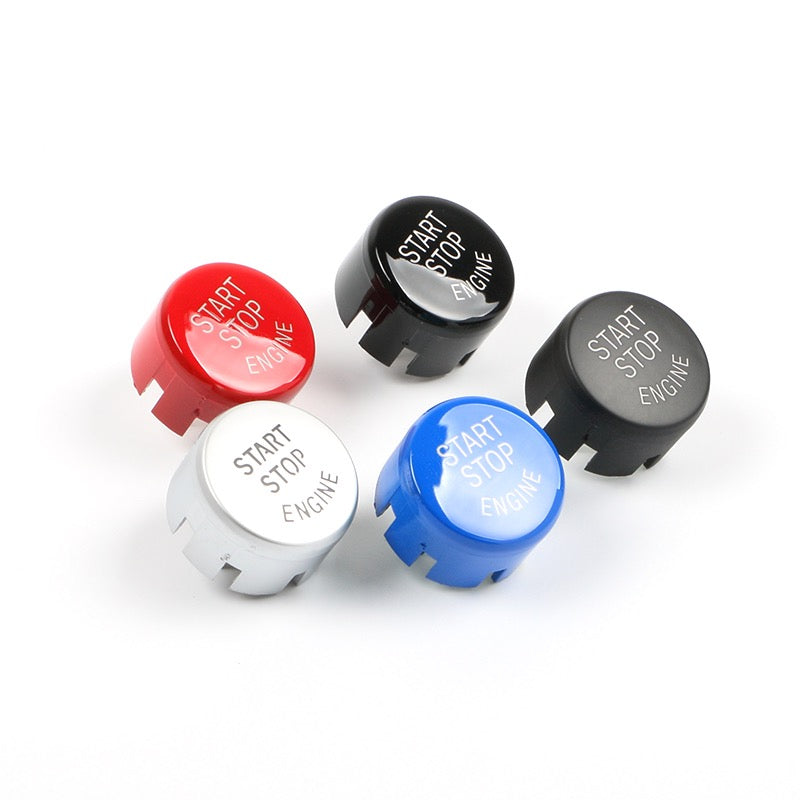 BMW F/G Serie Start Stop Knop Blauw / Rood / Zwart / Zilver