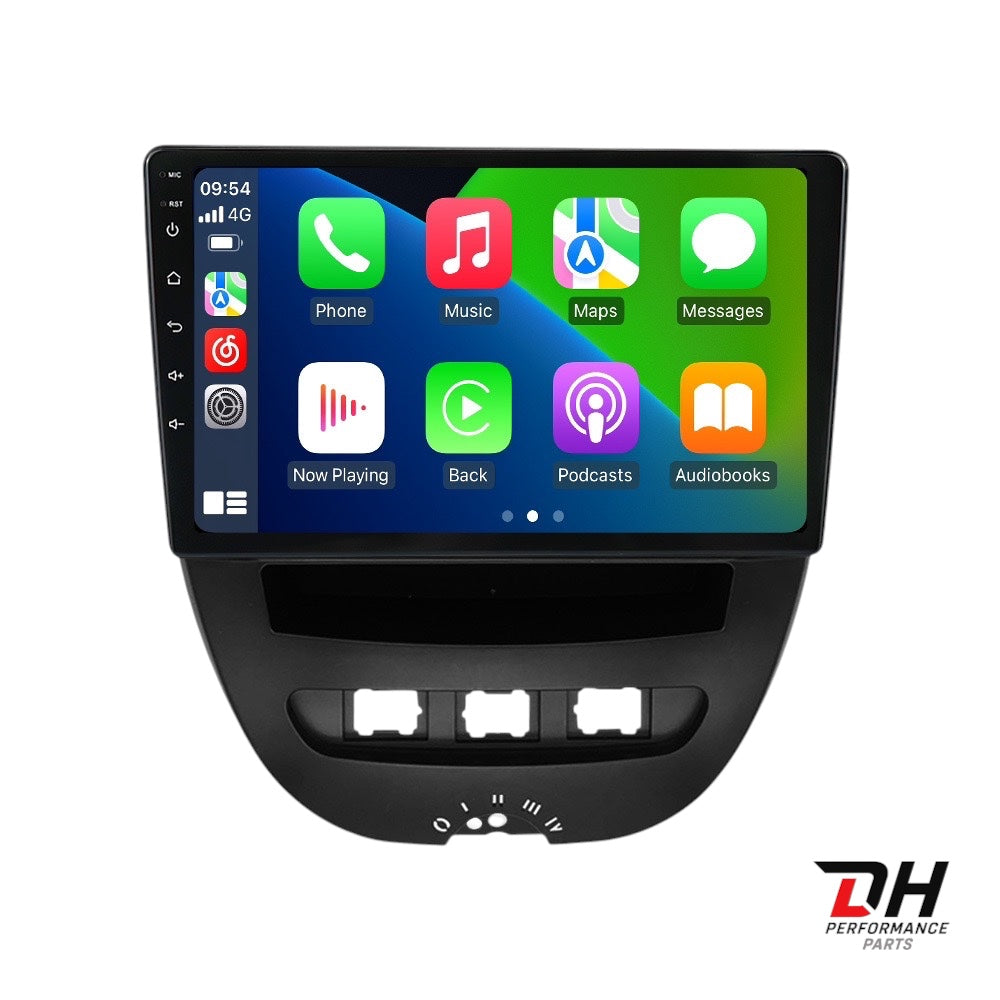 Toyota Aygo, Peugeot 107 & Citroën C1 Radio Geschikt voor CarPlay (2005-2014) Draadloos
