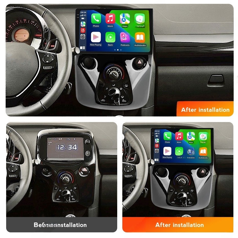 Toyota Aygo, Peugeot 108, Citroën C1 Radio Geschikt Voor Apple CarPlay (2014-2021)