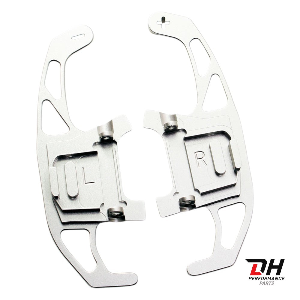 Volkswagen Golf 7 / 7.5 Paddle Shifters (Flippers) – Aluminium – Blauw / Rood / Zilver / Zwart
