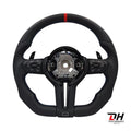 BMW Stuurwiel F Series Leder Geperforeerd M stitching en Rode 12h markering