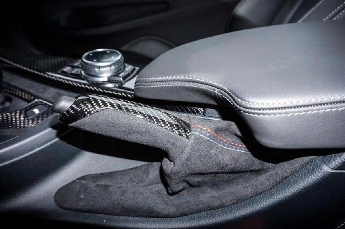 BMW M Performance Handrem Carbon & Alcantara met M-stiksel