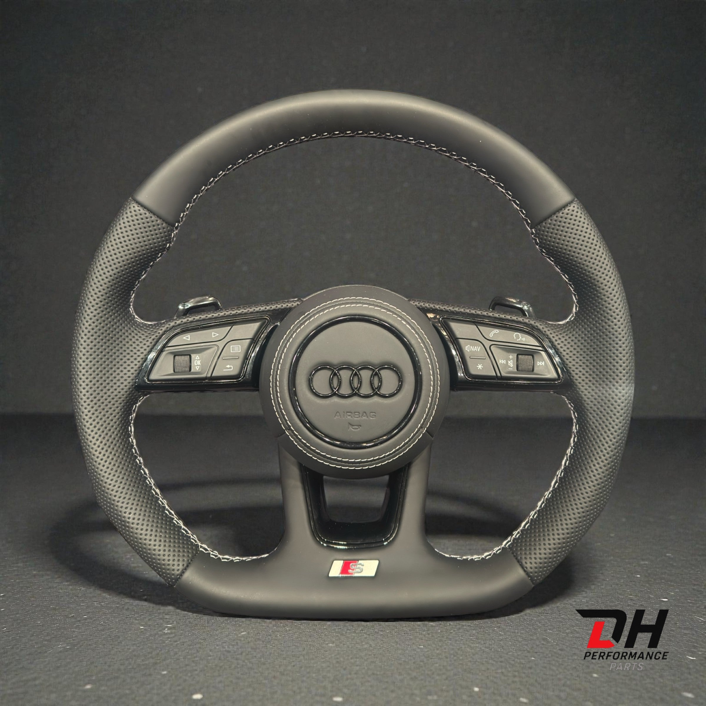 Audi S3 / RS3 – S4 / RS4 – S5 / RS5 Leder Sportstuur