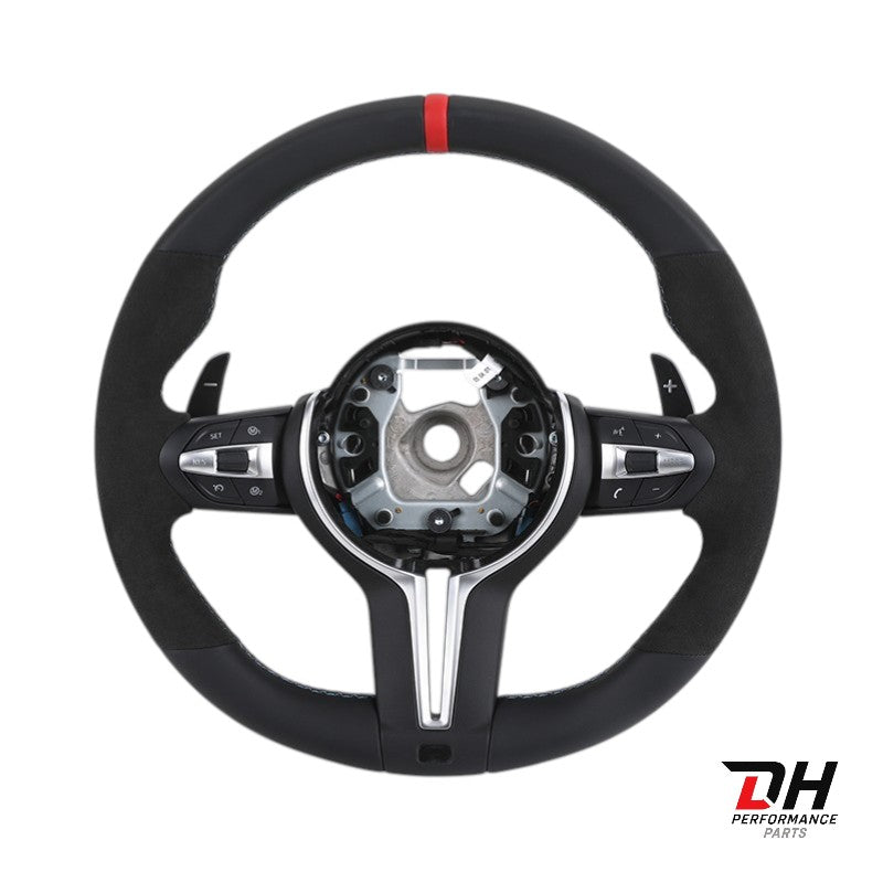 BMW M Performance Stuur F series Alcantara & Leder rood