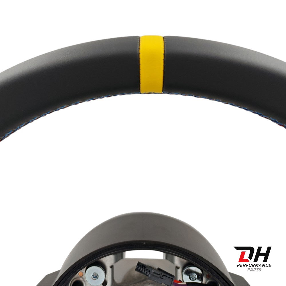 BMW M Performance Stuur F series Alcantara & Leder geel