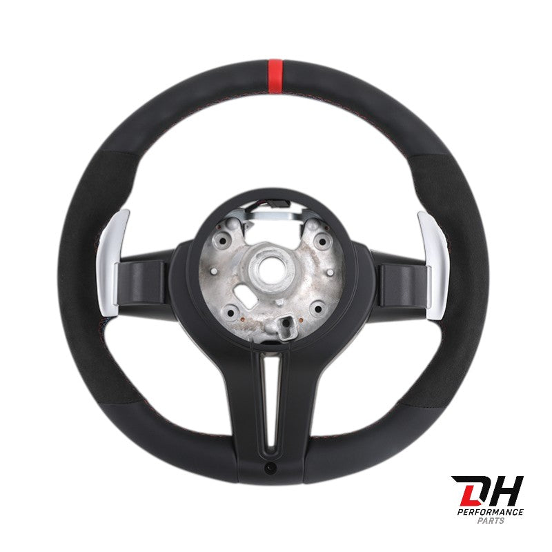 BMW M Performance Stuur F series Alcantara & Leder rood