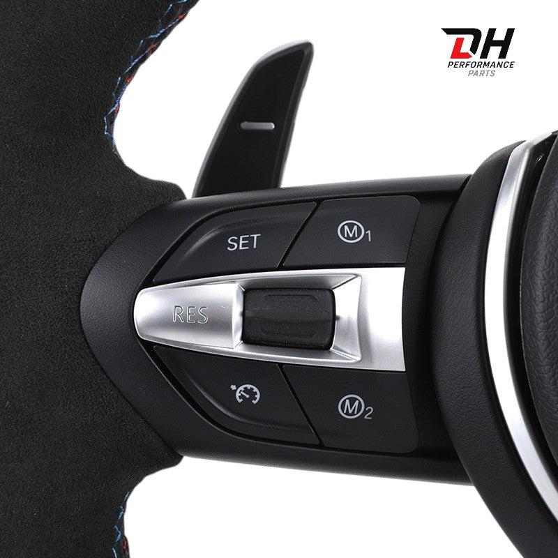 BMW M Performance Stuur F series Alcantara & Leder geel