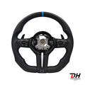 BMW Stuurwiel F Series Leder Geperforeerd M stitching en blauwe 12h markering