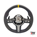 BMW M Performance Stuur F series Alcantara & Leder geel