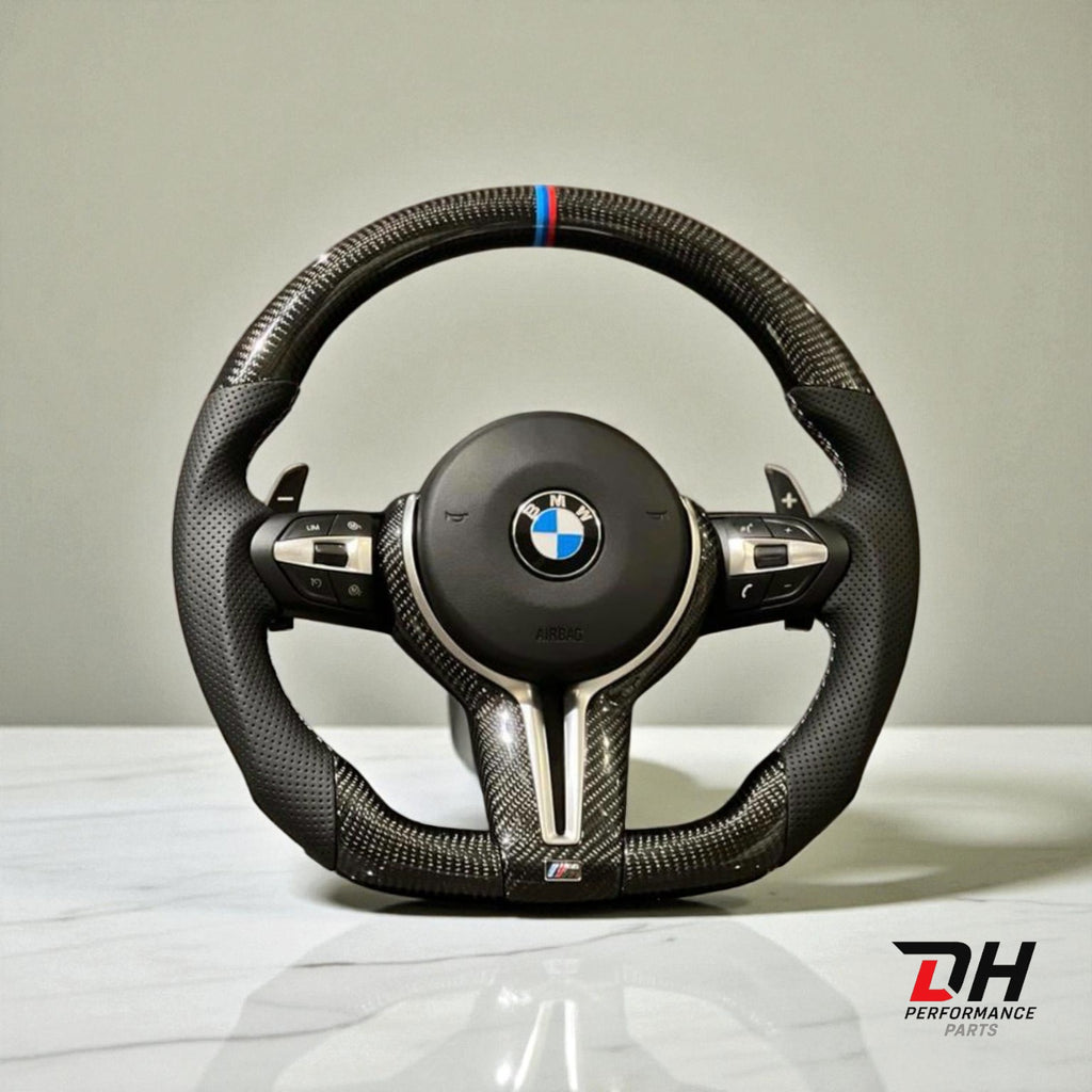 BMW Carbon Stuur / Geperforeerd Leer F series