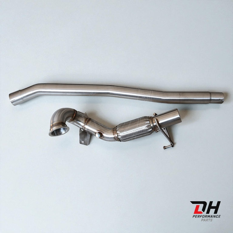 Golf 7/7.5R/GTI /Audi S3 EA888 2.0 Catless Downpipe RVS