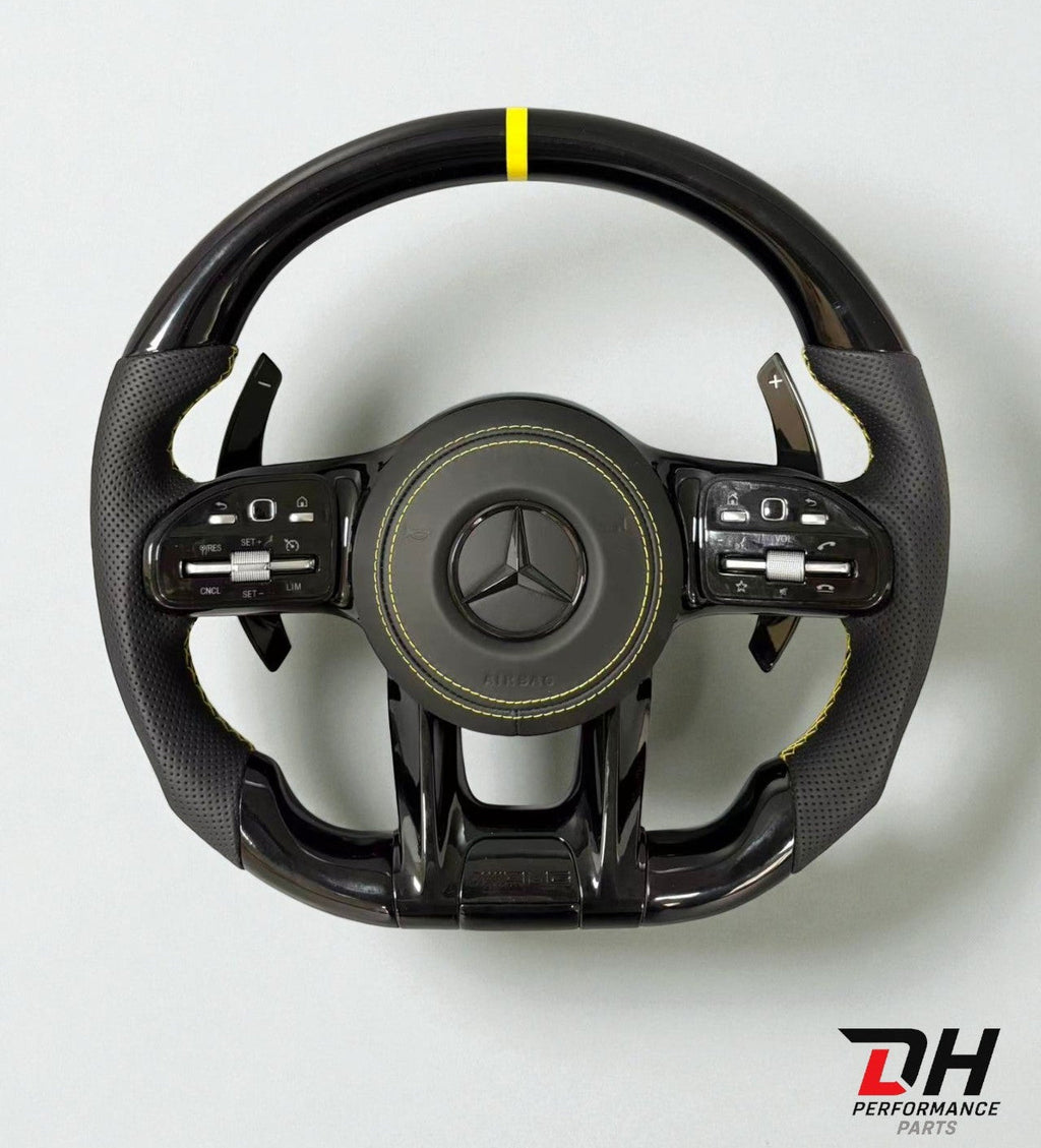 Mercedes AMG Sportstuur – Leder & Airbag – Piano Black